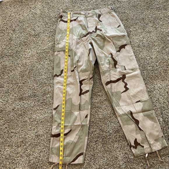 US Military Issue Combat Trouser Pants Mens M Beige Desert Camoflage NEW - Picture 4 of 11